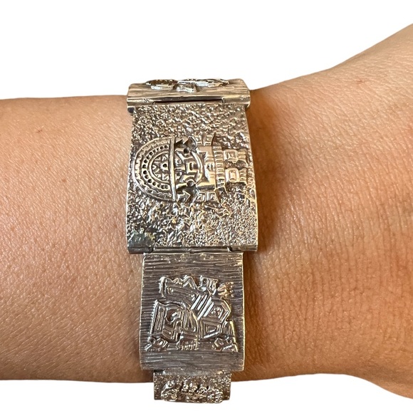 925 Sterling Silver Story Telling Bracelet - Picture 6 of 8